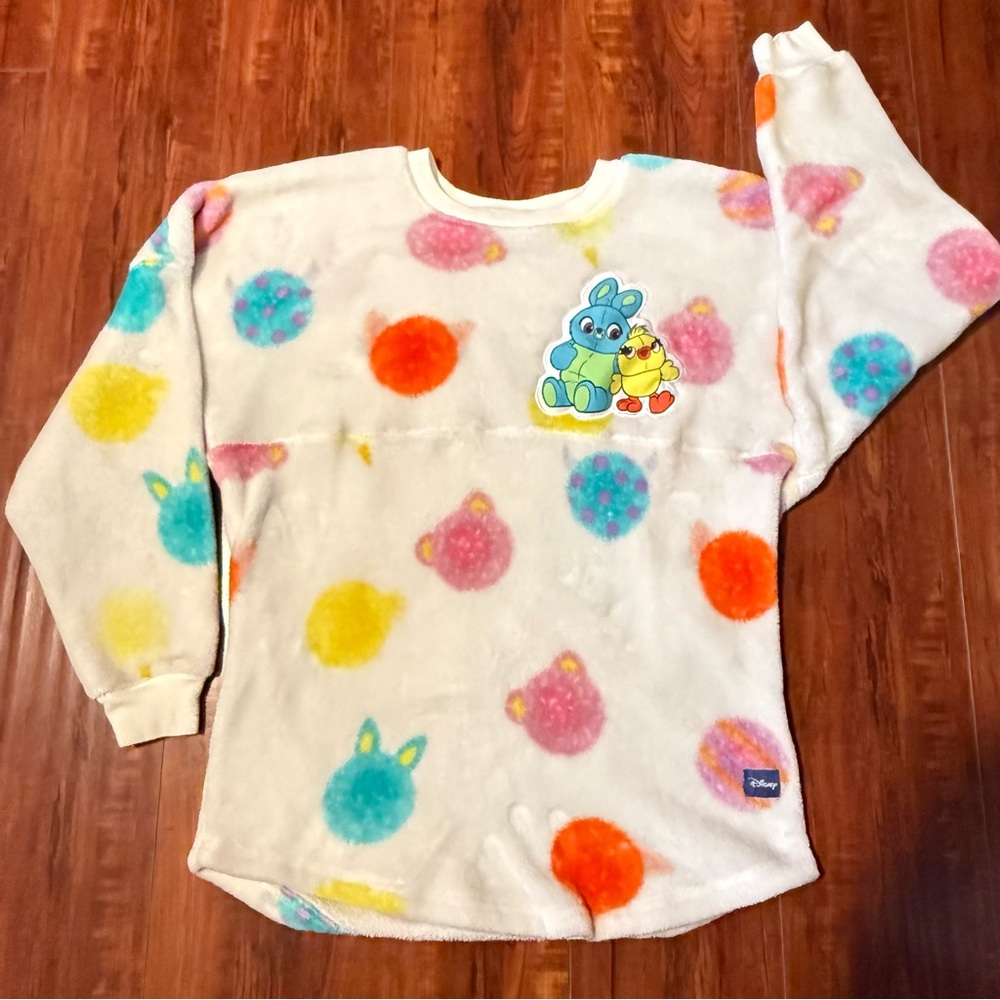 Disney Parks Pixar Fuzzy Spirit Jersey Sz X-Small Toy Story Preowned Read Info!